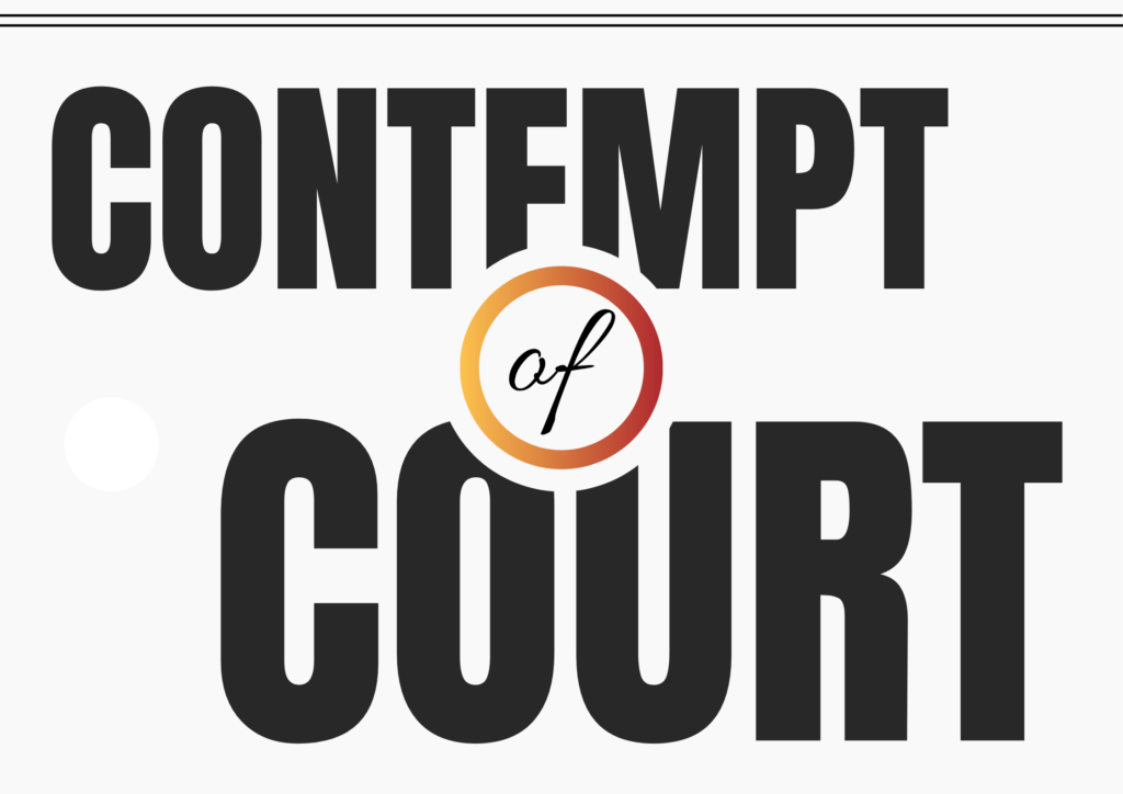 Contempt of court, often referred to simply as "contempt", is the offense of being disobedient to or disrespectful toward a court of law and its officers in the form of behavior that opposes or defies the authority, justice and dignity of the court. A similar attitude towards a legislative body is termed contempt of Parliament or contempt of Congress.
